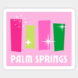 Palm Springs California Retro Vintage Sticker